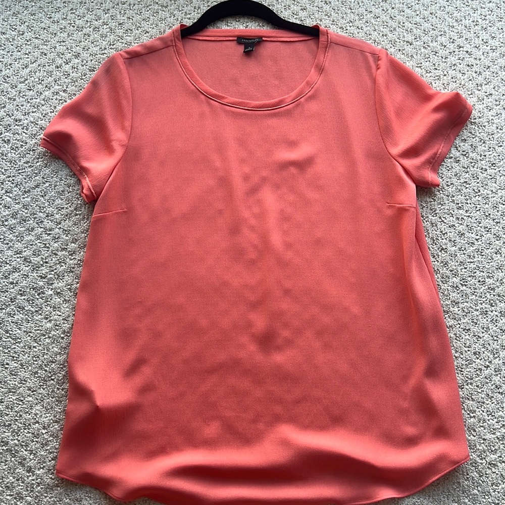 Ann taylor tangerine top